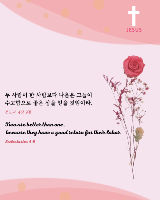 兩個人總比一個人好 Two are better than one