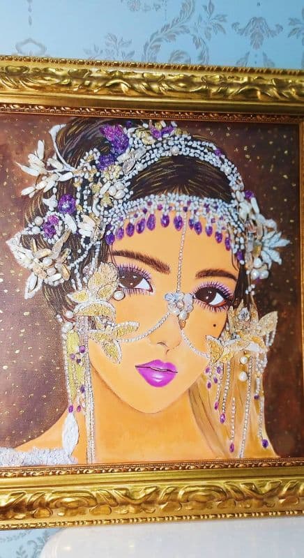 舞孃 Dancing Diva -珠寶畫 3