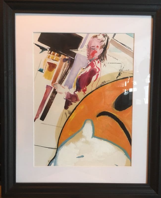 法國聖圖安用餐區的女侍者1號 1